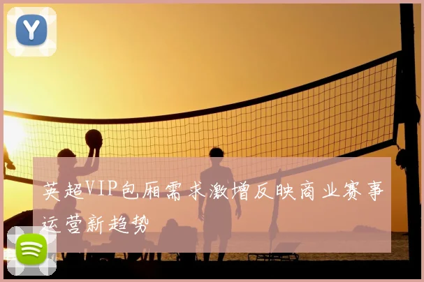 英超VIP包厢需求激增反映商业赛事运营新趋势