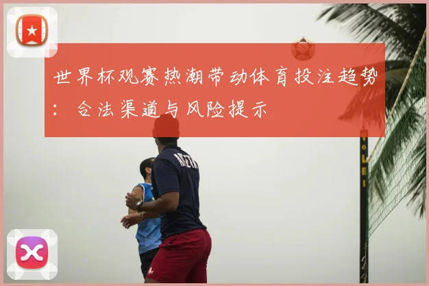 世界杯观赛热潮带动体育投注趋势：合法渠道与风险提示