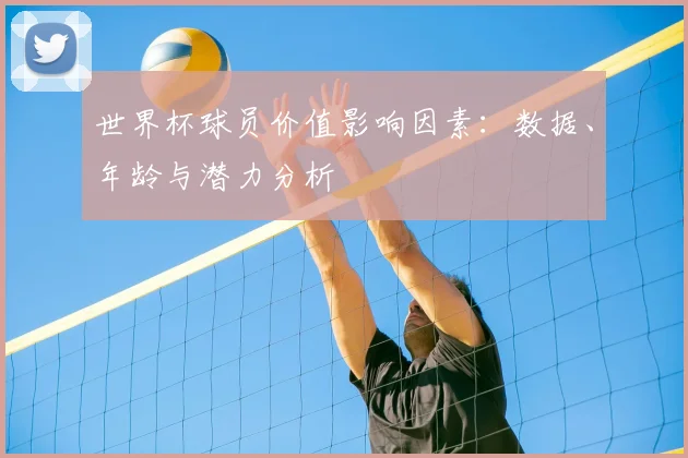 世界杯球员价值影响因素：数据、年龄与潜力分析