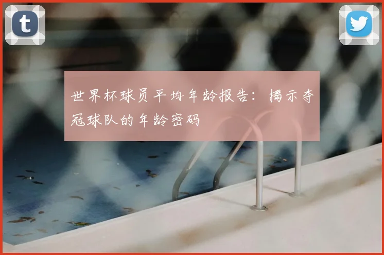 世界杯球员平均年龄报告：揭示夺冠球队的年龄密码